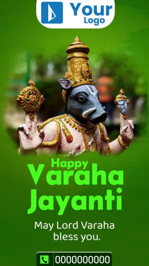 Varaha Jayanti Insta Story poster