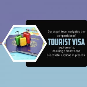 Tourist Visa business flyer