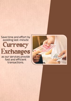 Foreign Exchange promotional poster