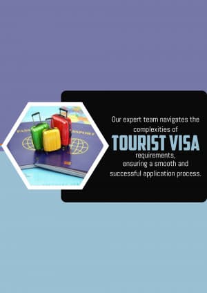 Tourist Visa business template