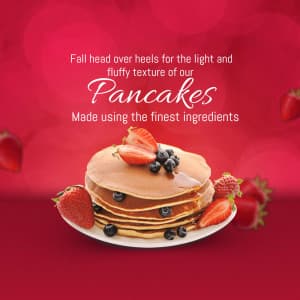 Pancakes marketing post
