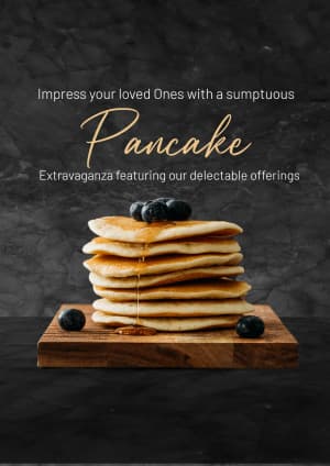 Pancakes banner