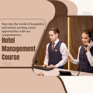 Hotel Management Course business image