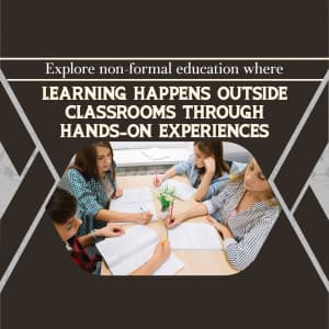 Non Formal Education poster