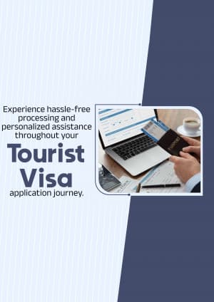Tourist Visa marketing poster