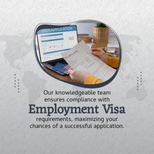 Employment visa image