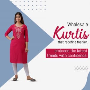 Kurti promotional template