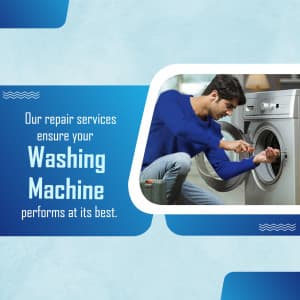 Washing Machine Repair Service instagram post