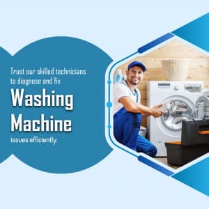 Washing Machine Repair Service business banner