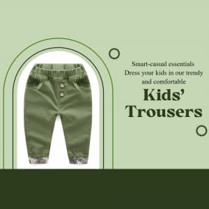 Kids Trousers poster