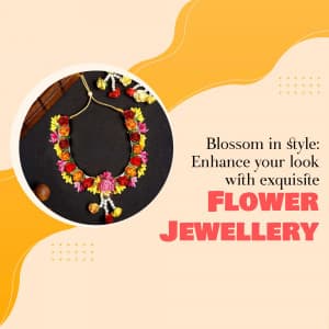 Flower Jewellery template