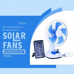 Solar Fans business post