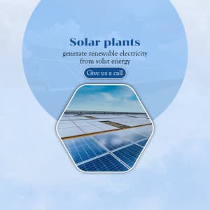 Solar Power Plant promotional images