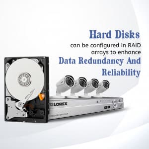 Hard Disk business flyer