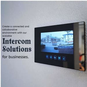 Intercom System business template