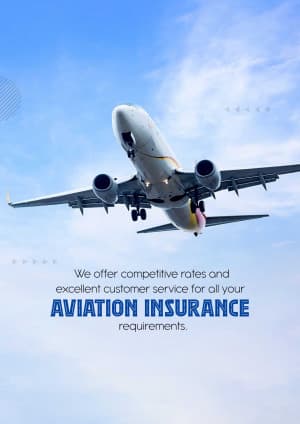 Aviation Insurance marketing post