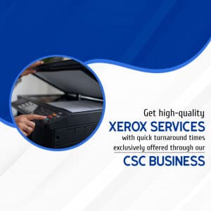 Xerox Shop promotional post