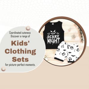 Kids Clothing Sets promotional template