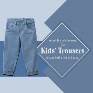Kids Trousers template
