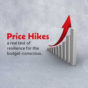 Price Hike Social Media poster