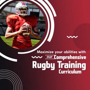 Rugby Academies promotional post