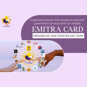 eMitra marketing post