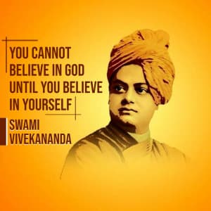 Swami Vivekananda Social Media post