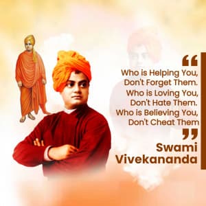 Swami Vivekananda template