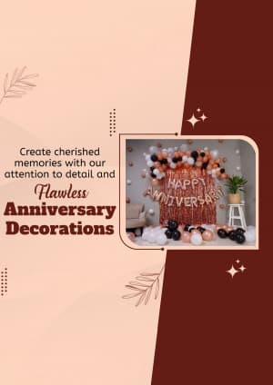 Anniversary Decorations facebook ad