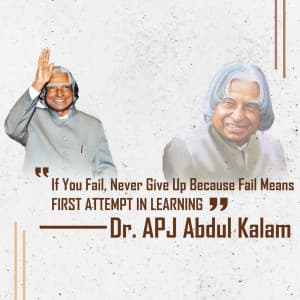 Dr. APJ Abdul Kalam post