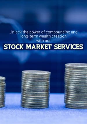 Stock Market promotional poster