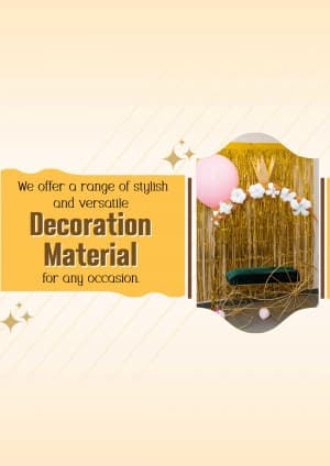 Decoration Material business video