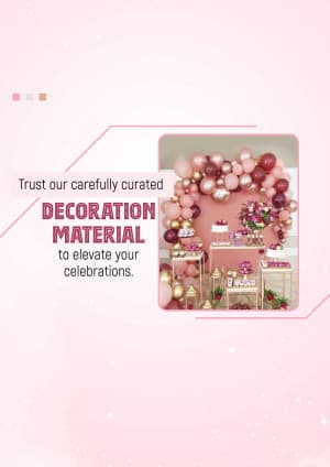 Decoration Material business banner