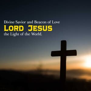Lord Jesus facebook ad banner