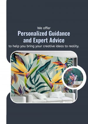 Customize wallpaper business image