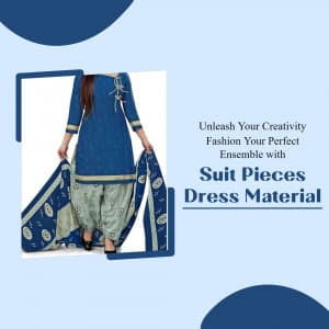 Dress Material marketing post