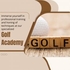 Golf Academies instagram post