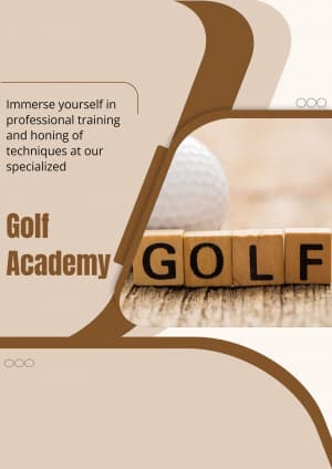 Golf Academies business video