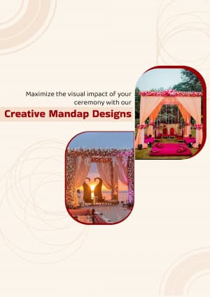 mandap decoration promotional images