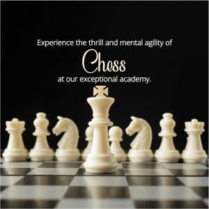 Chess Academies promotional poster