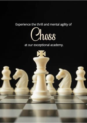 Chess Academies promotional post