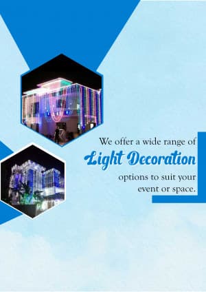 Light Decoration business video