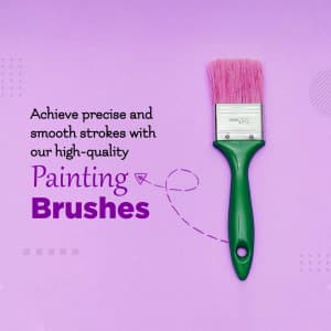 Brush promotional post