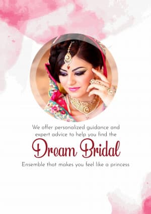 Bridel promotional poster