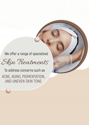 Skin Treatment facebook ad