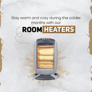 Room Heater instagram post