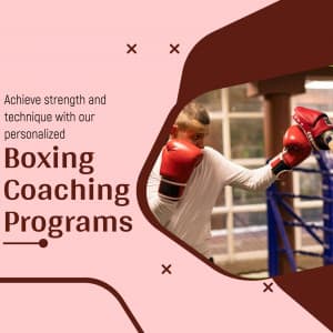 Boxing Academies facebook ad