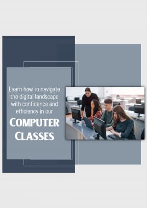Computer Classes business post