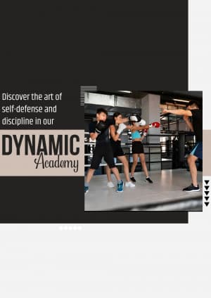 Boxing Academies business banner