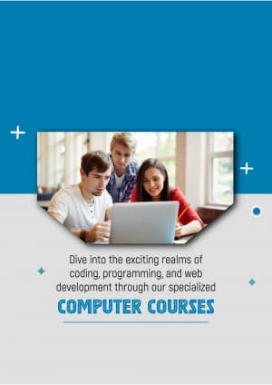 Computer Classes marketing post